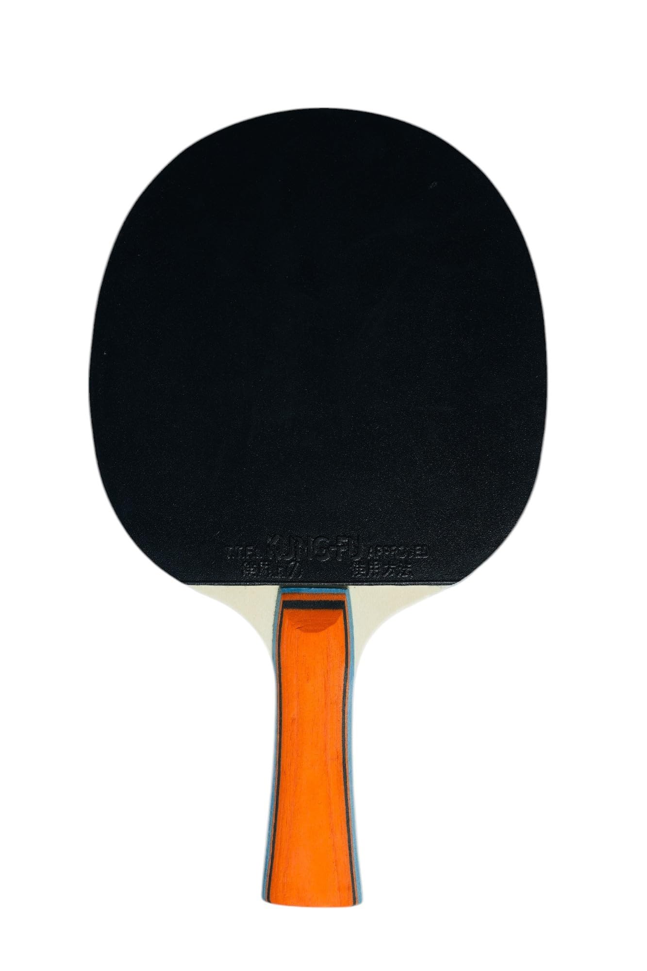 Kung-Fu TT Racquet Coloured Wooden Colored Handle, TTFI Approved 1