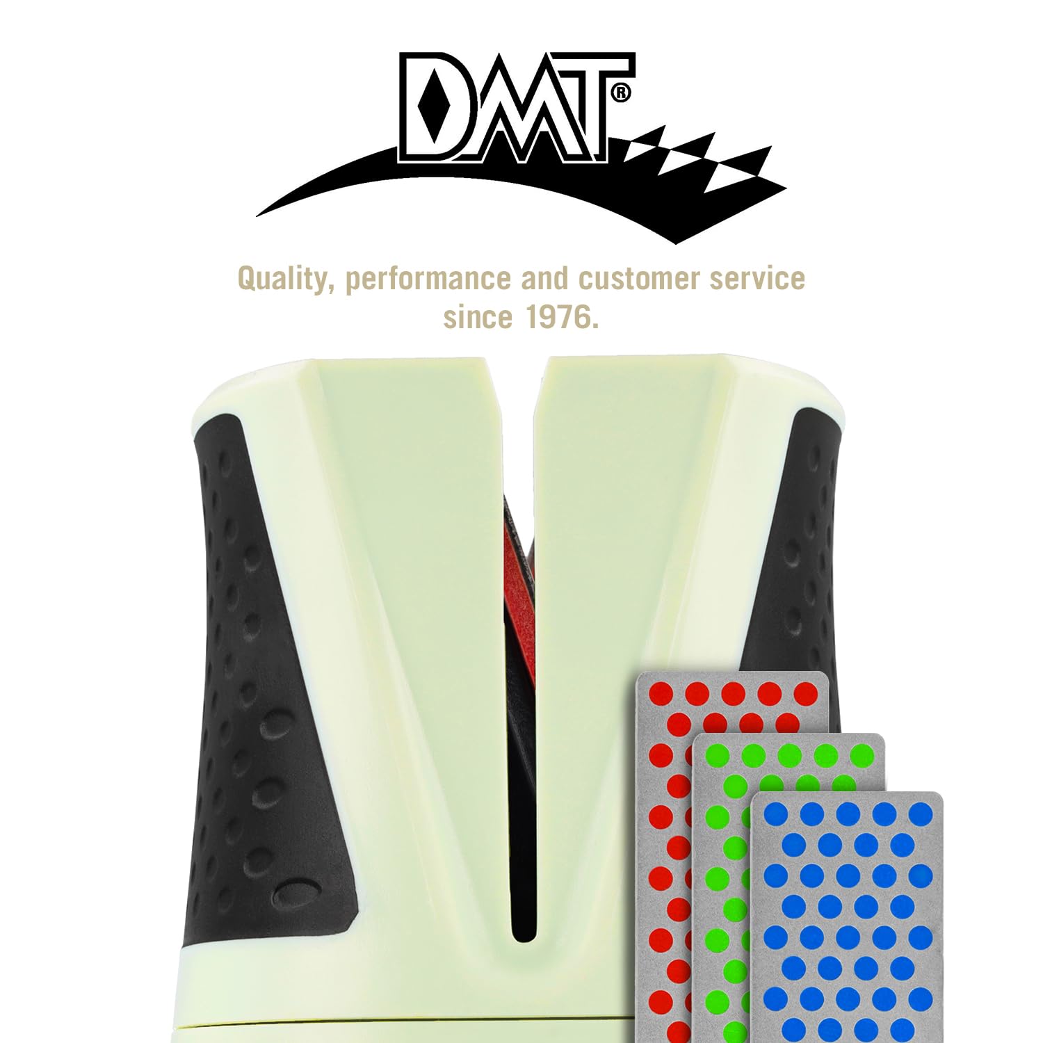 DMT SimpleSharp Mint Bundle Grob, Fein & Extrafein | Diamant Messerschärfer für rasiermesserscharfe Klingen mit perfektem Schleifwinkel | Schärft beidseitig mit extraharten Diamant-Steinen