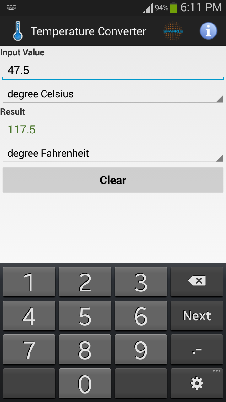 Temperature Converter - App on Amazon Appstore