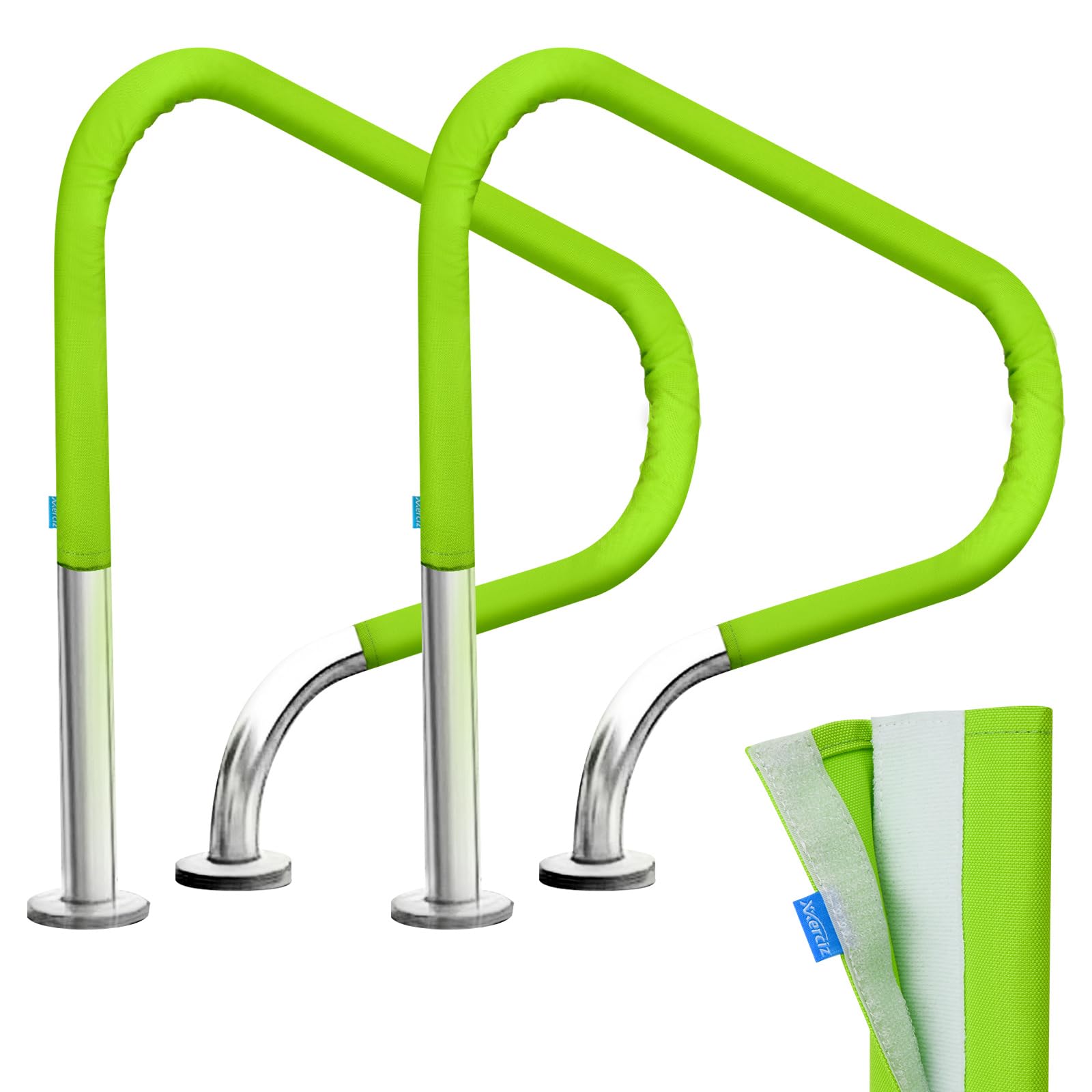 Snapklik.com : Xxerciz 2 Pcs Pool Handrail Cover, Swimming Pool Hand ...