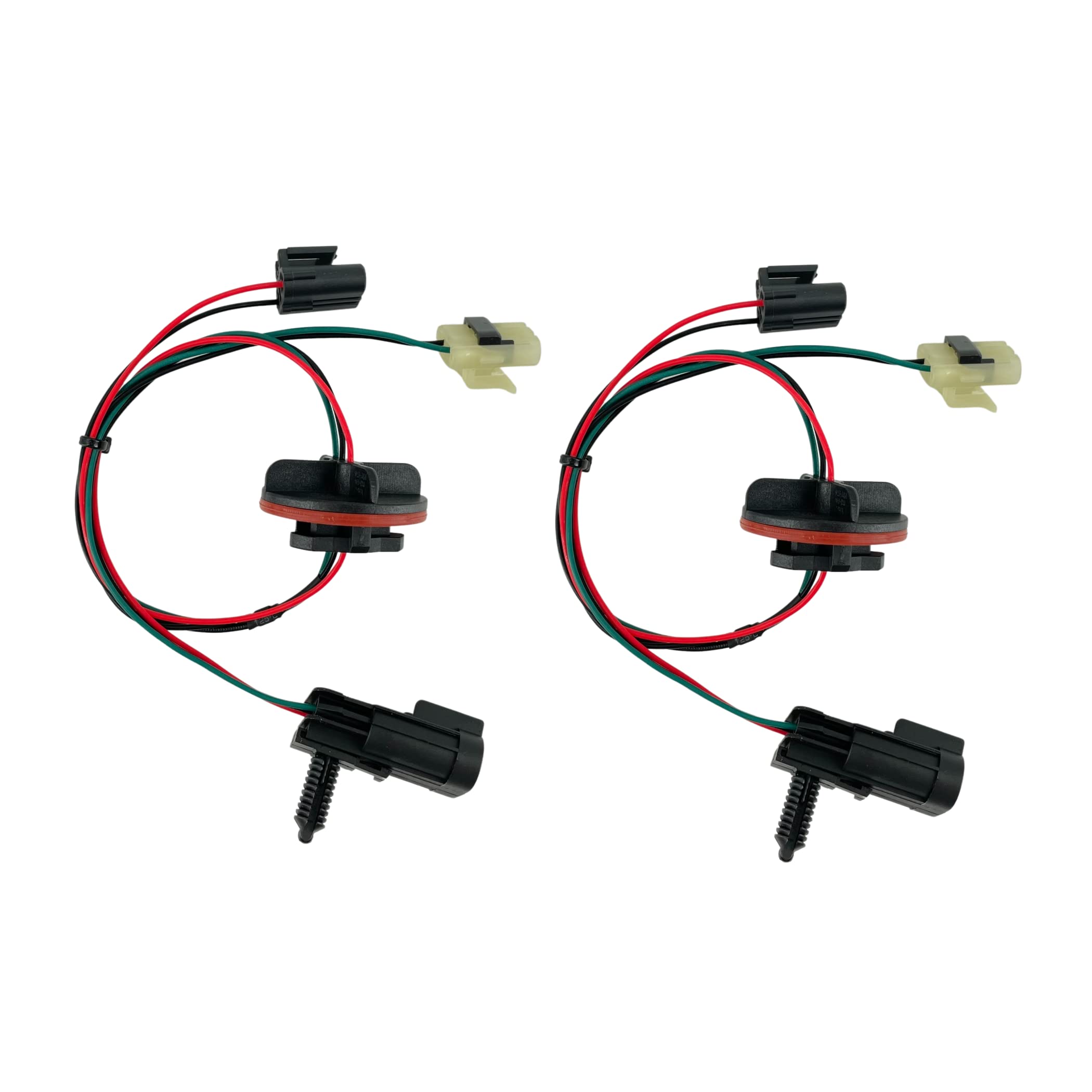 Photo 1 of ALTBET 2pcs Headlight Lamp Wiring Harness Compatible with 2009-2017 Dodge Ram 1500/2500/3500/4500/5500 Replace 68193062AB 68193062AA for Quad Halogen Only