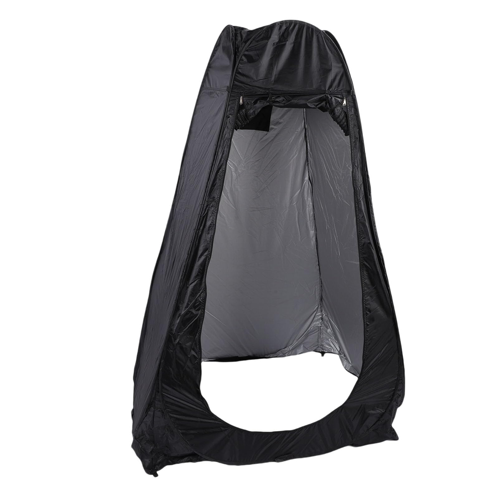 Inodoro portátil de camping con privacidad, kit de tienda de ducha instantánea para adultos, vestuario plegable para remolques de SUV de autocaravana al aire libre
