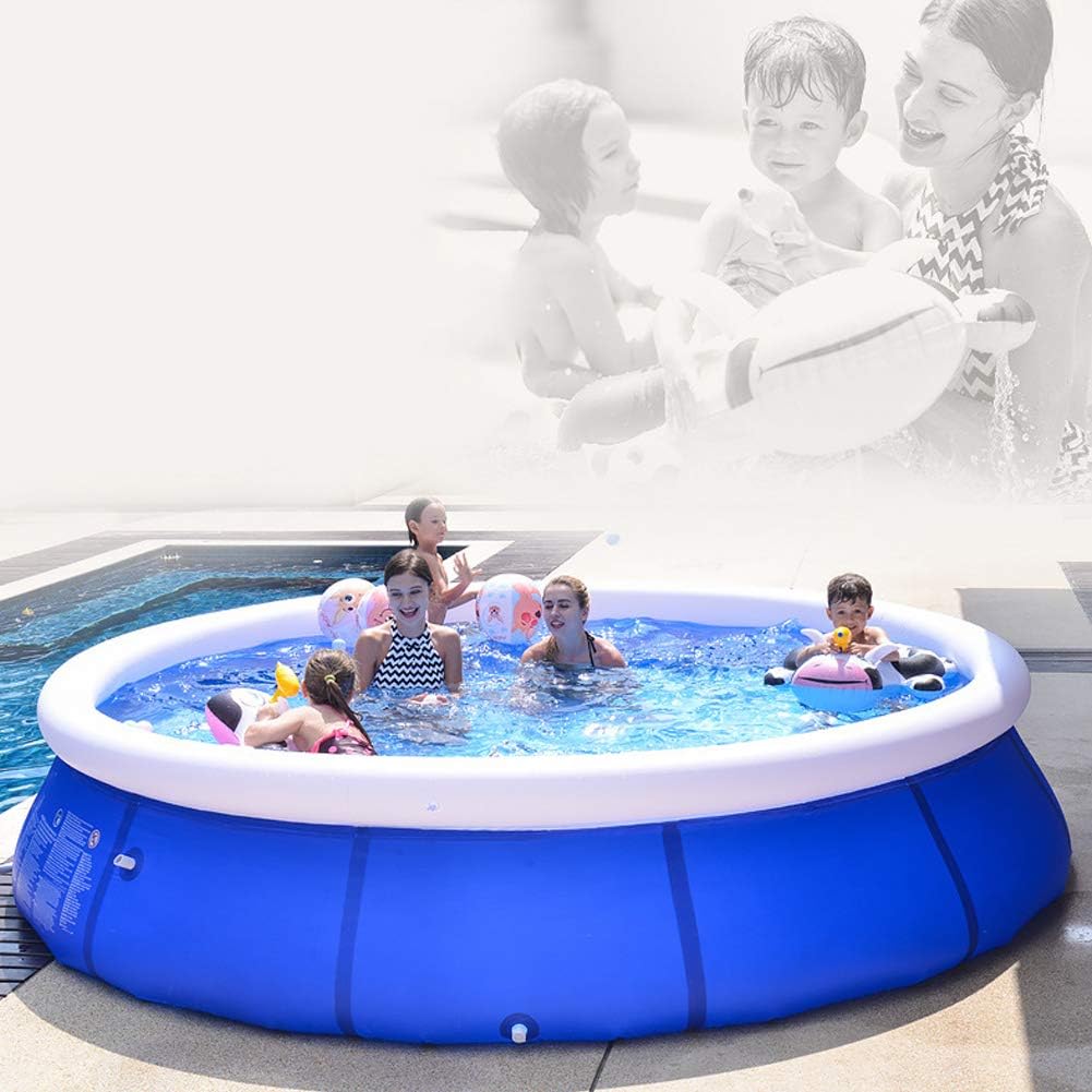 Best Seller Inflatable Swimming Pool Above Groud, Outdoor Backyard Garden Easy Set Blow Up Pools for Kids and Adluts (12ft x 30in) Review Inflatable Swimming Pool Above Groud, Outdoor Backyard Garden Easy Set Blow Up Pools for Kids and Adluts (12ft x 30in)