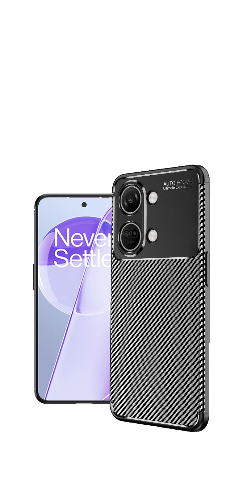KJYFOANI per OnePlus Nord CE3 Cover, KJYF Trasparente Sottile Case Morbido TPU-Silicone Protettivo Custodia per OnePlus Nord CE3, Anti-Graffio Anti-Ingiallimento, 6.70 pollici - [2 Pezzi