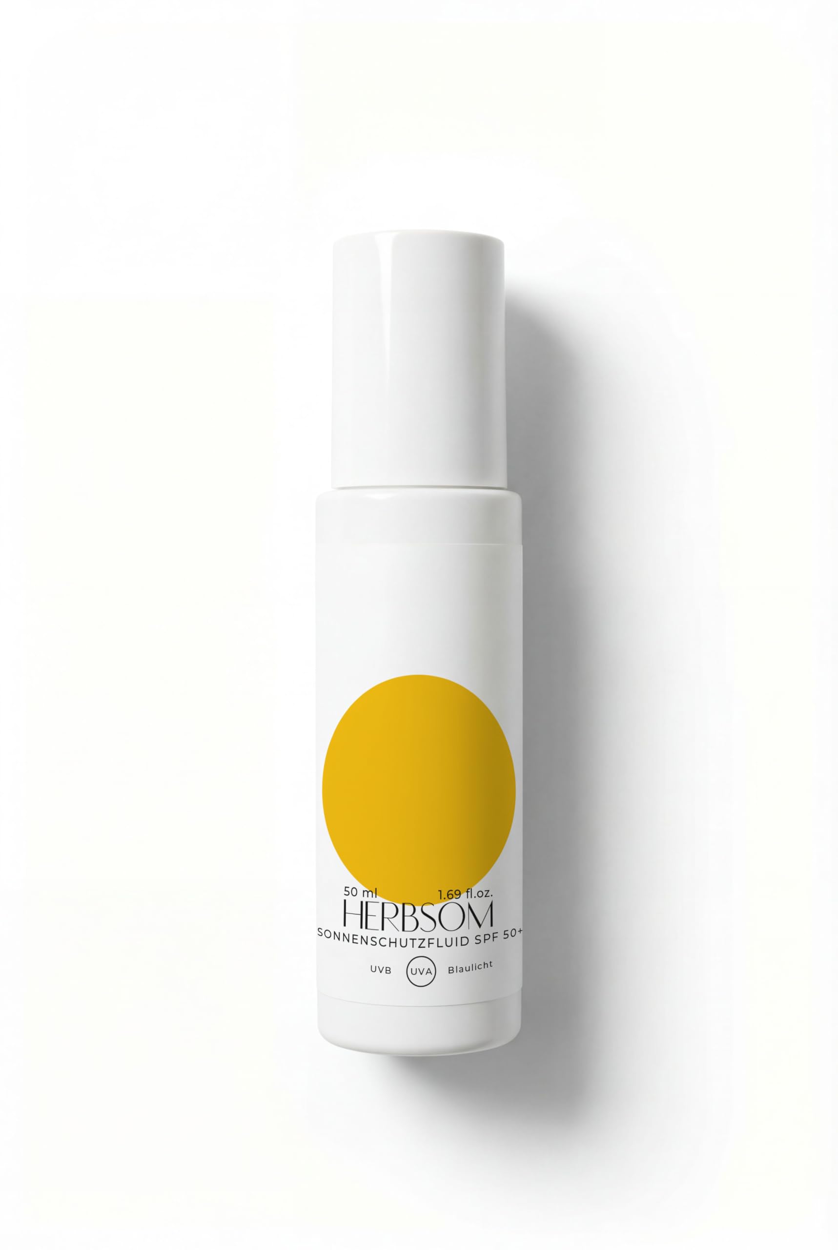 Sonnenschutzfluid SPF 50+, Ultraleichte Textur, UVA-, UVB- und Blaulichtschutz, mit Ceramiden, Hyaluronsäure, für tägliche Anwendung