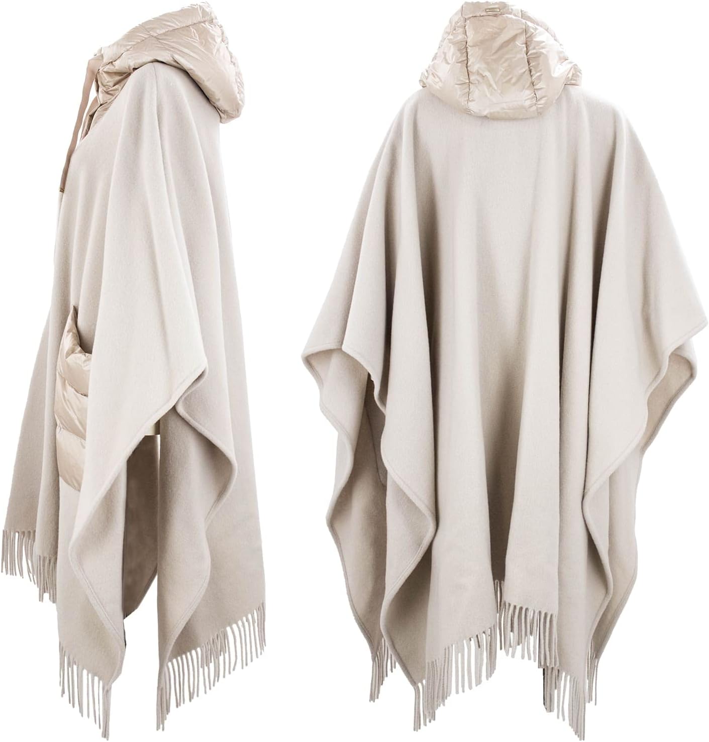 Amazon | [ヘルノ] ポンチョ レディース リゾートライン リゾート