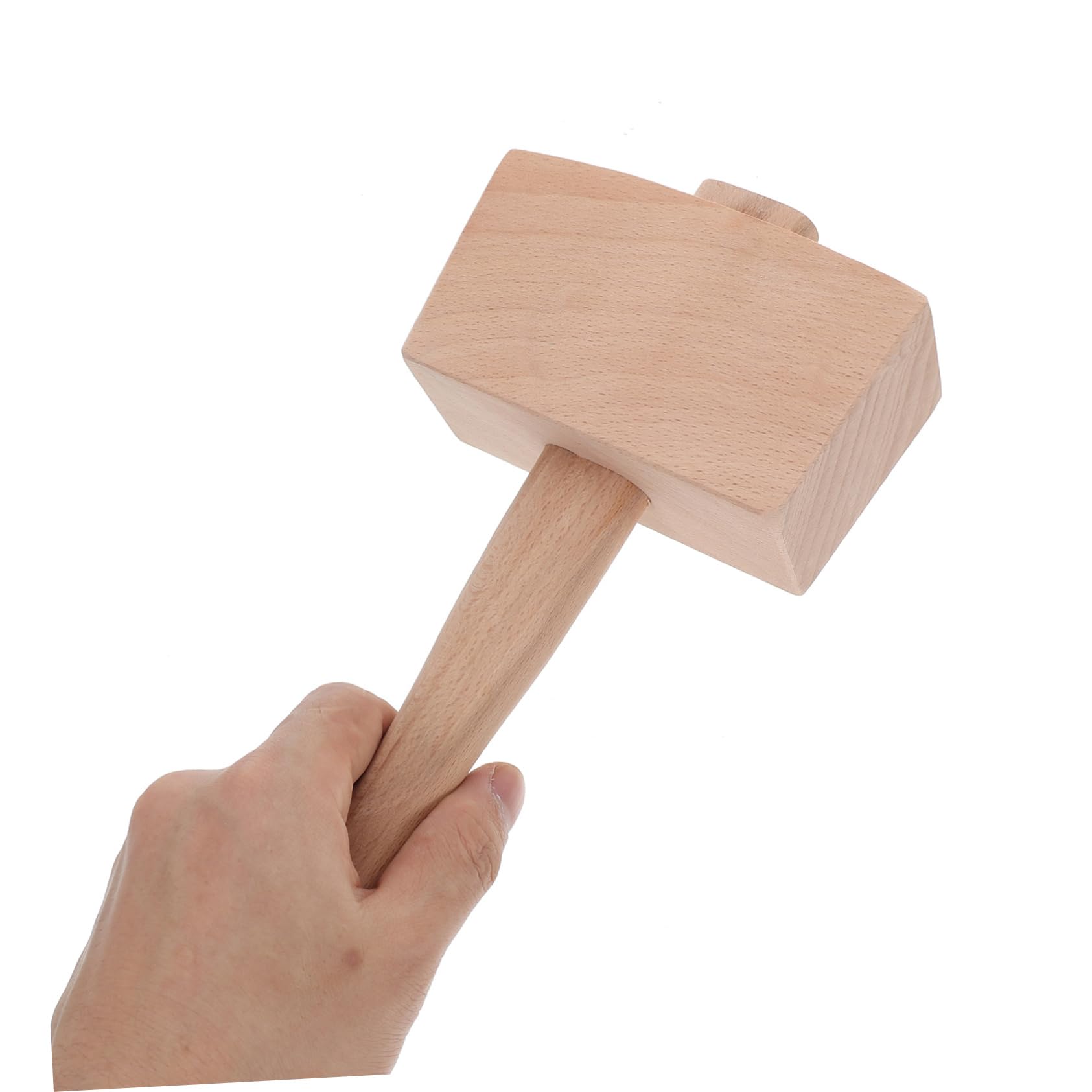 UKCOCO 2piezas Lona Reutilizables para Triturar Hielo y Mazo de Madera para Herramientas de Bar Bolsa de Hielo para Cócteles Uso Bares y Restaurantes