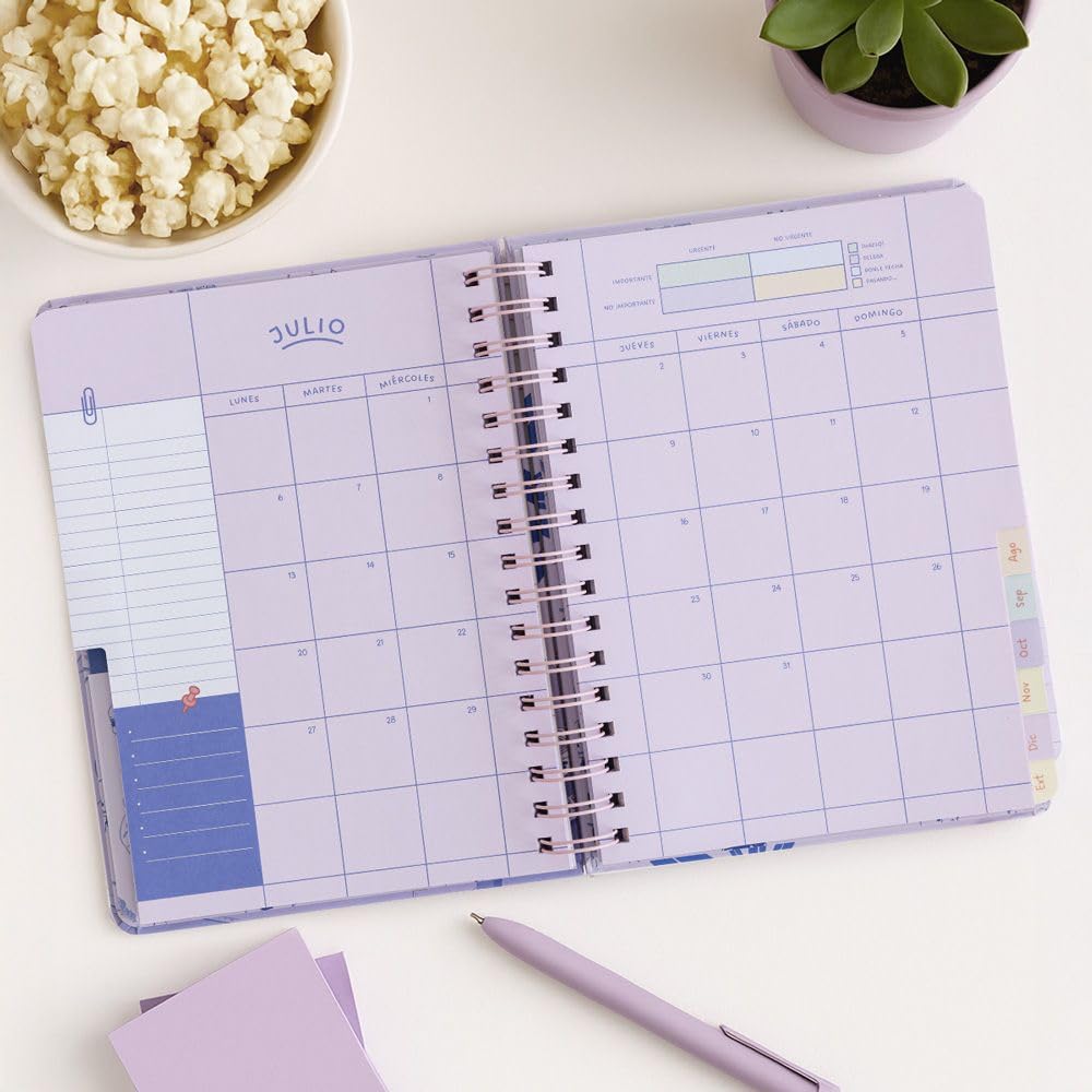 Agenda anual semanal 2026 Clarilou (TANTANFAN)