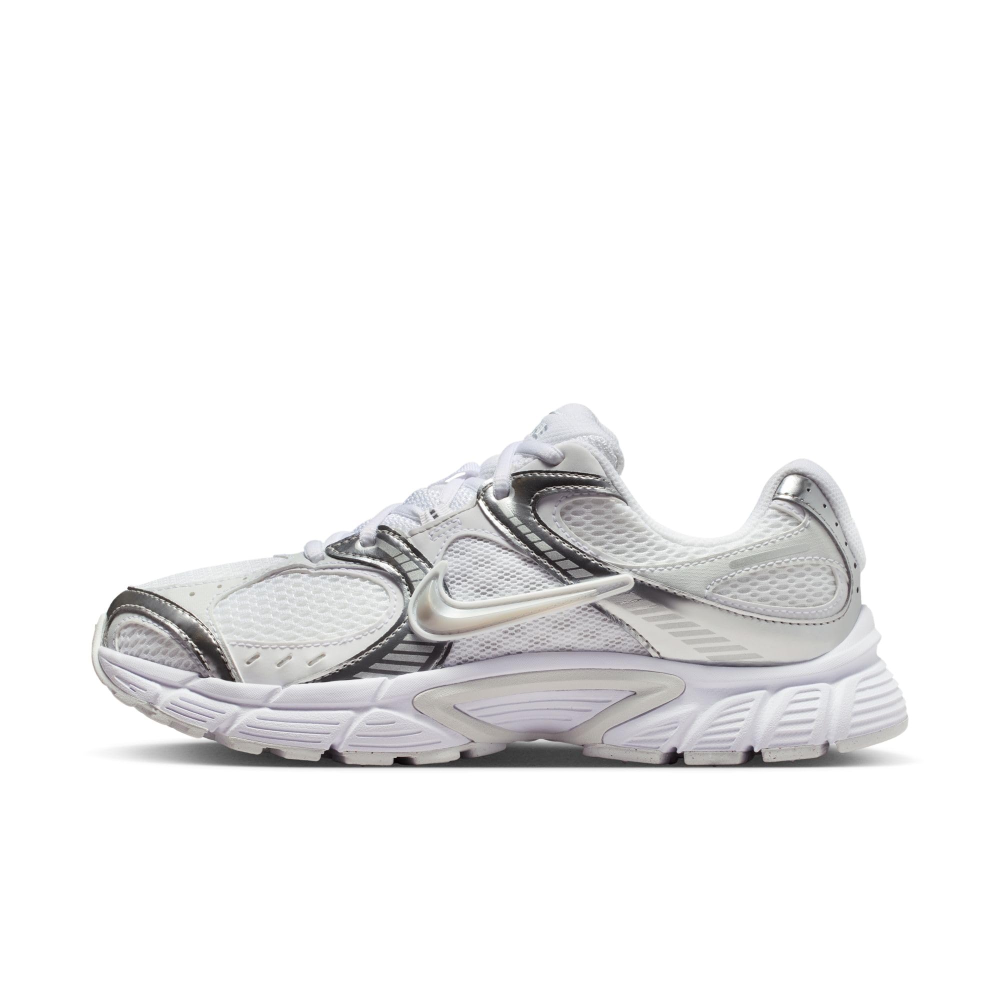 Nike V5 RNR Scarpe da Donna White/Metallic Silver/Mtlc PLA 38