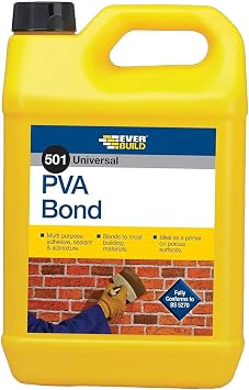 Everbuild 501 Universal PVA Bond   General Purpose Bonding Agent   2.5 Litre
