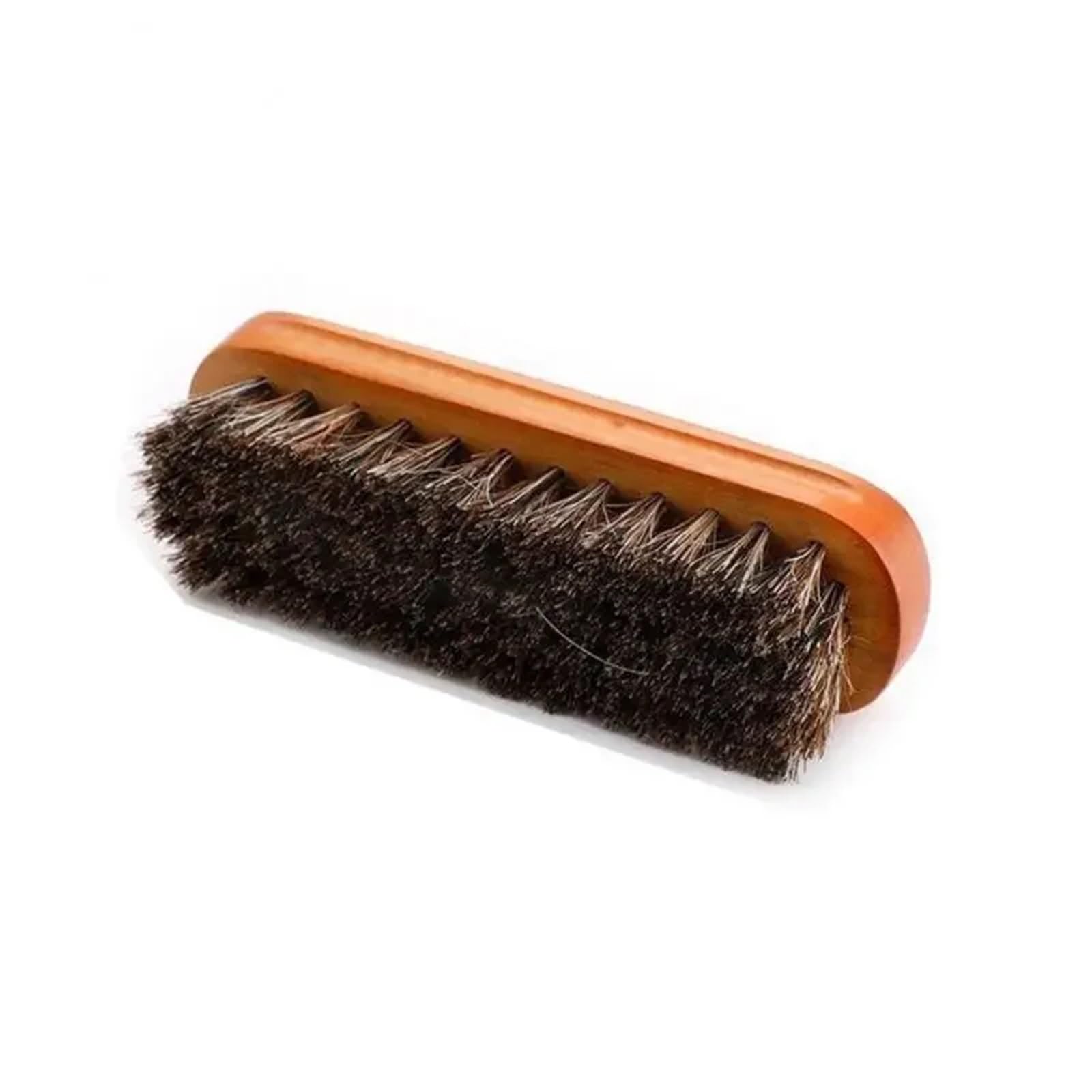 Cepillo Grande de Madera for lustrar Zapatos, Cepillo de cerdas for el Cabello, Herramienta de Pulido Suave for Cuero, Cepillo for Limpiar y Dar Brillo para Limpieza(1pc)