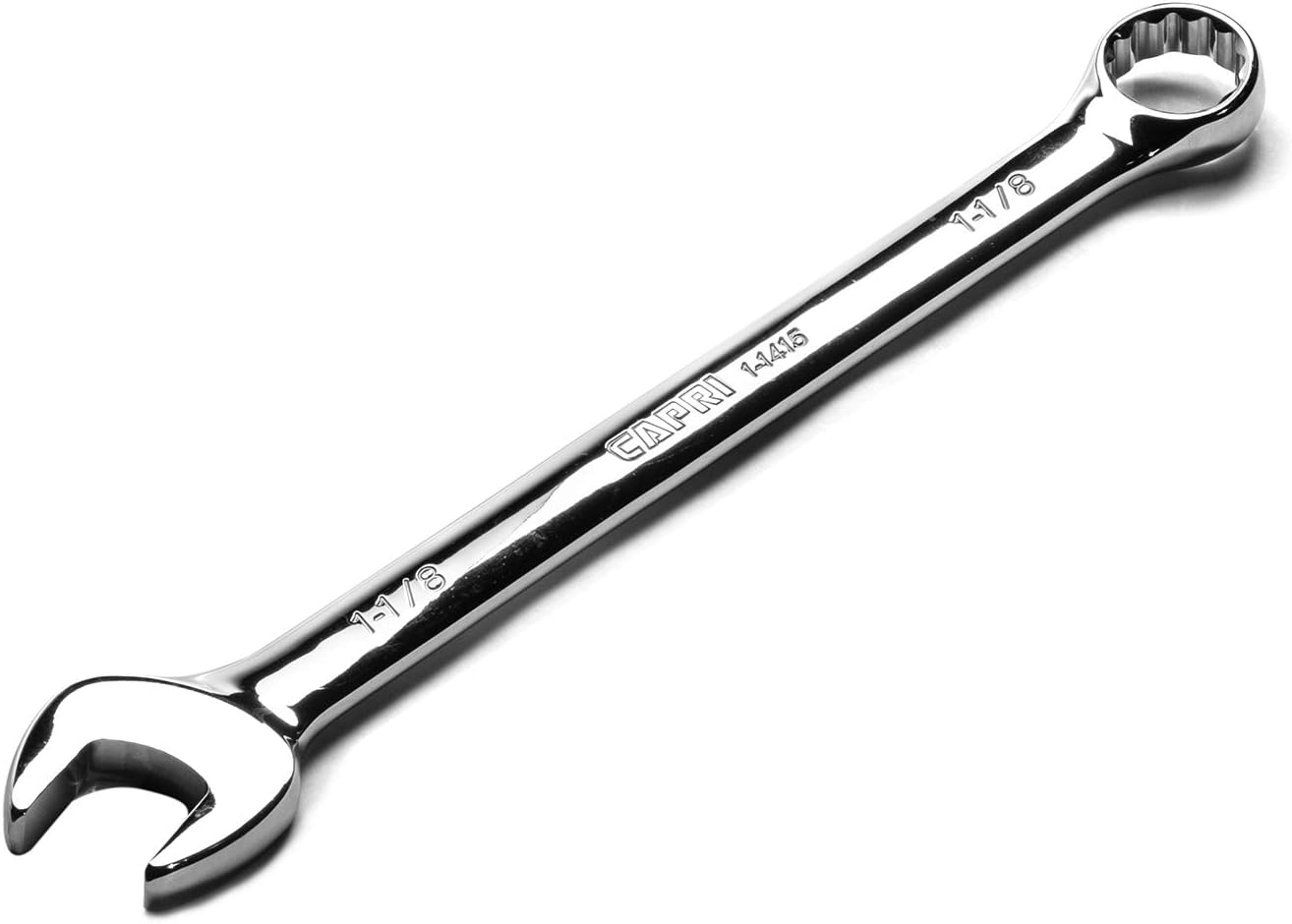 Capri Tools 1-3/8-Inch Combination Wrench, 12 Point, SAE (1-1418)