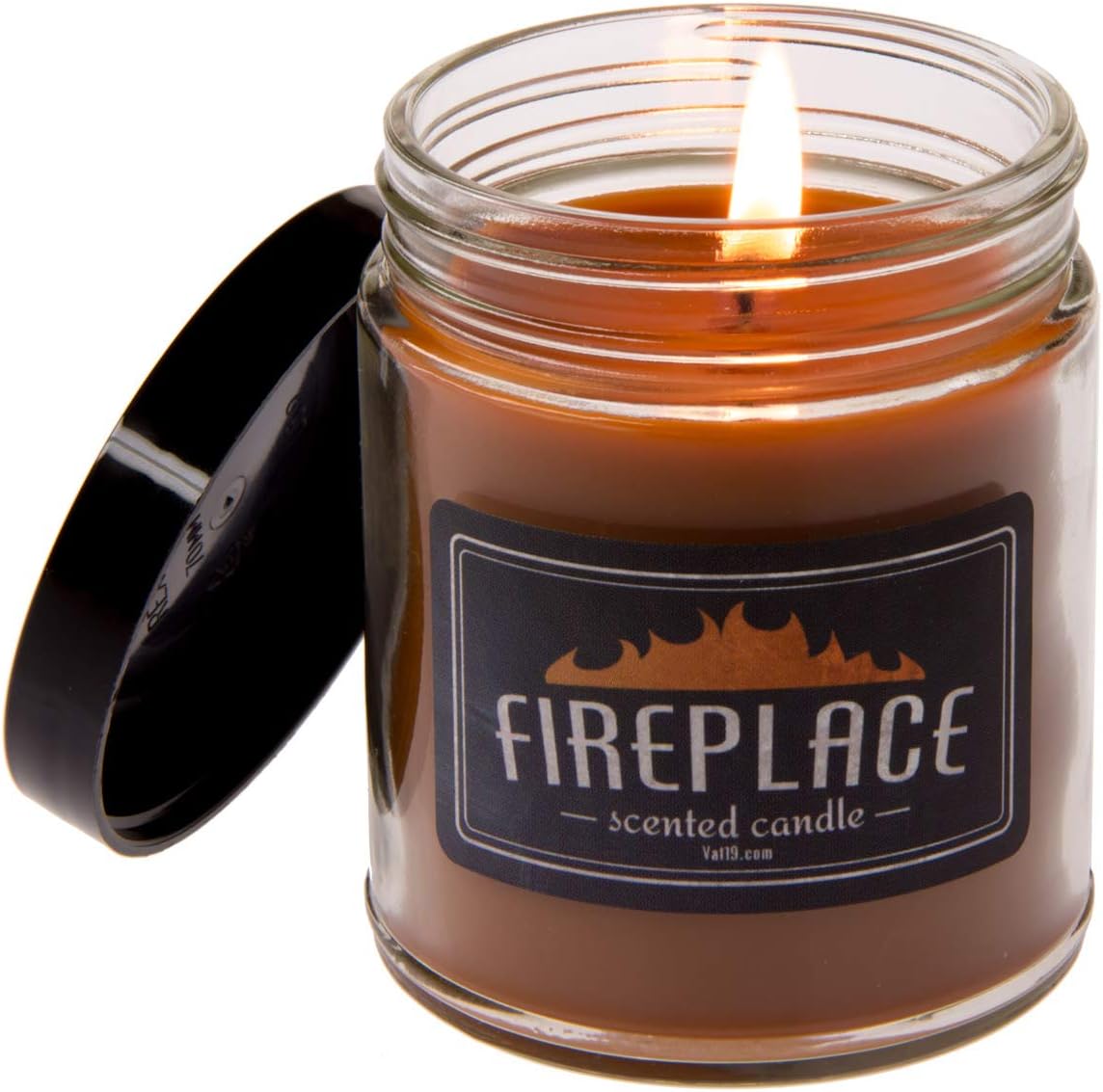 Fireplace Scented Jar Candle (15 oz)