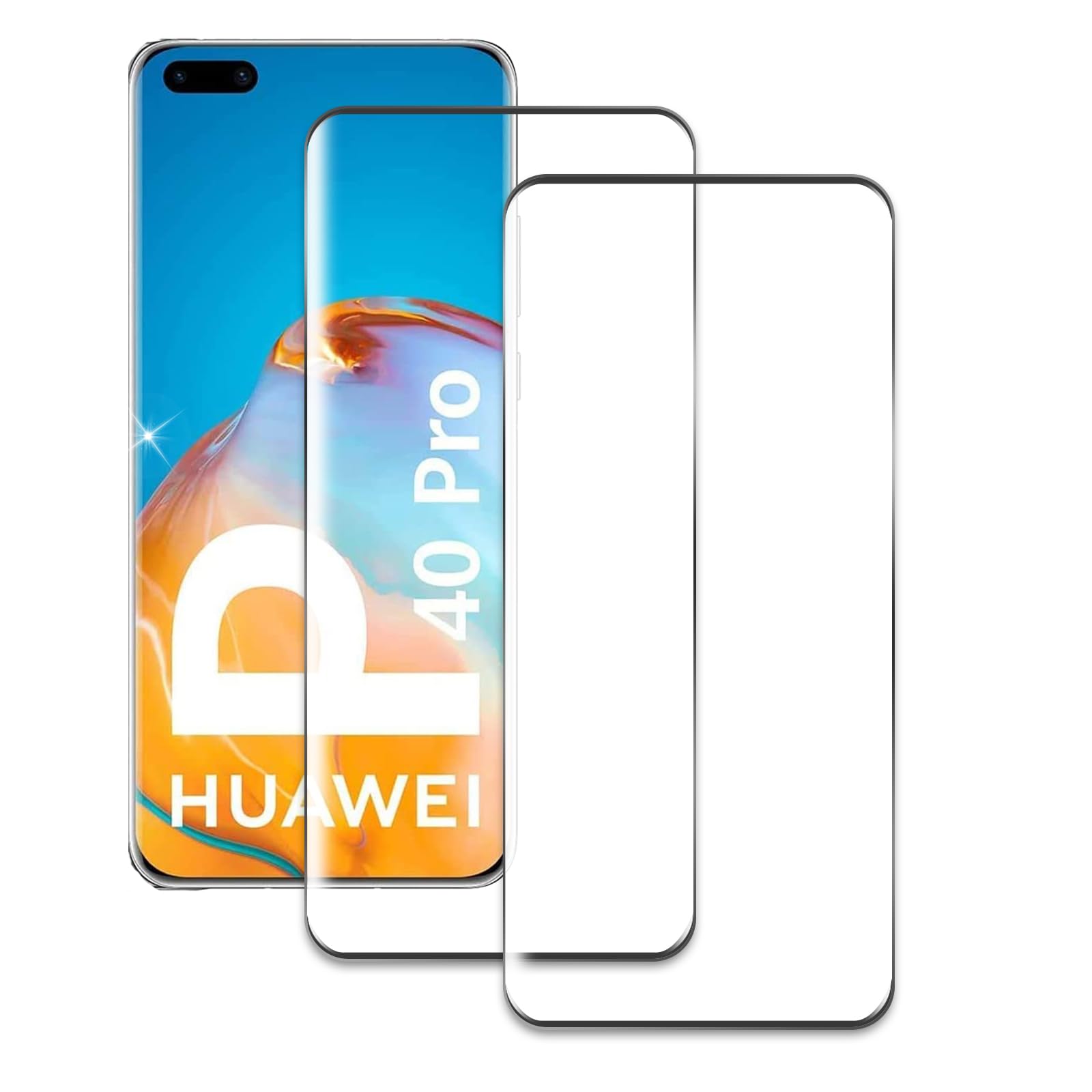 Pellicola In Vetro Temperato Per Huawei P40 Lite 5G | Proteggi Schermo Trasparente, Anti-impronta, Alta Definizione