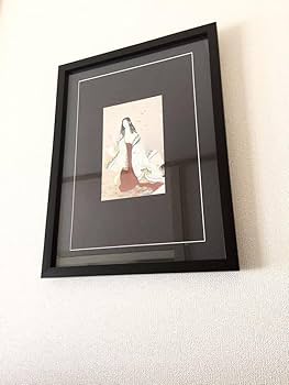 上村松園、【花のにぎわい】、希少画集画より、状態良好、新品高級額装付 上村松園、【花のにぎわい】、希少な額装用画集より、美品、新品