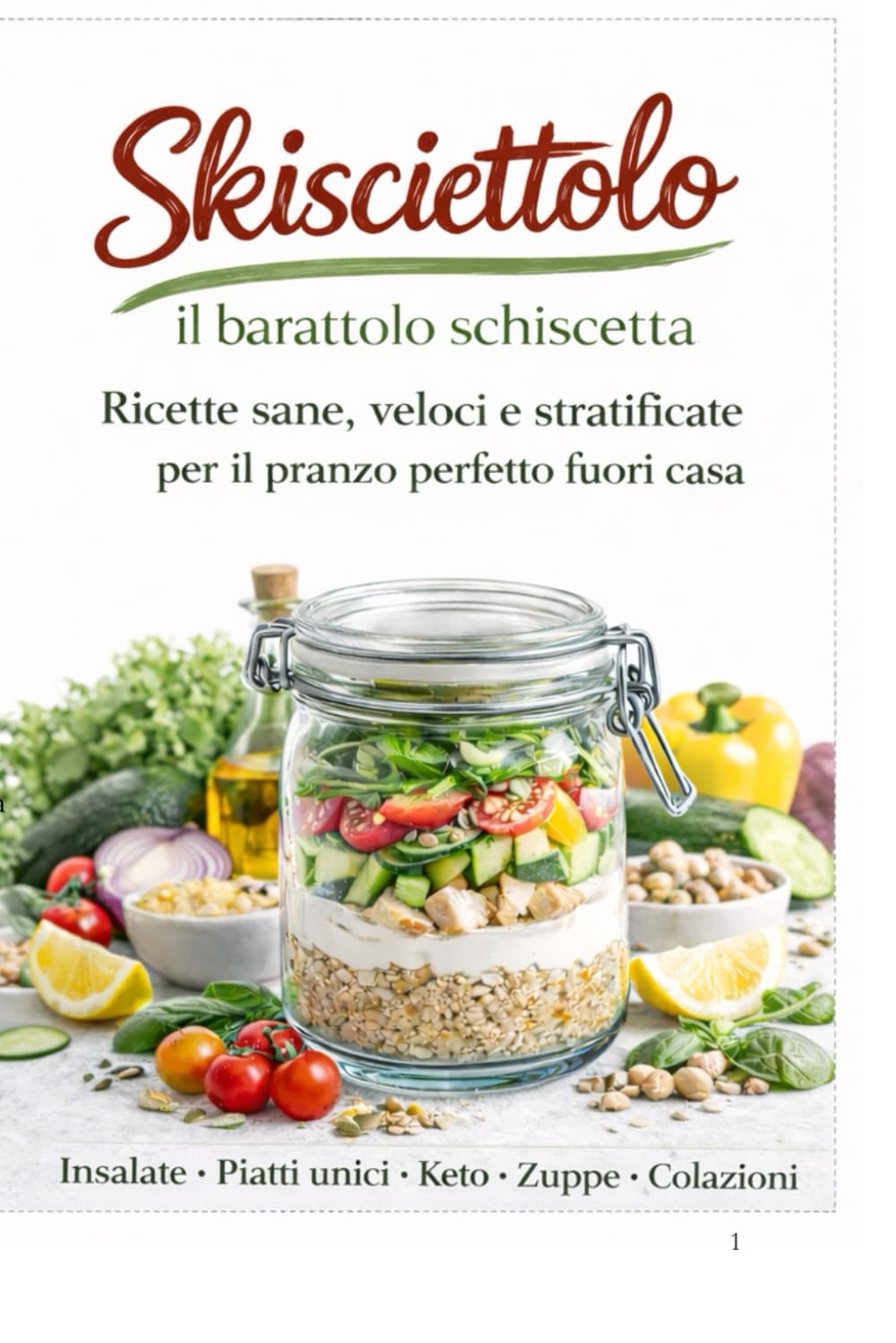 Skiscettolo - Il Barattolo Schiscetta: Ricette sane, veloci e stratificate per il pranzo fuori casa