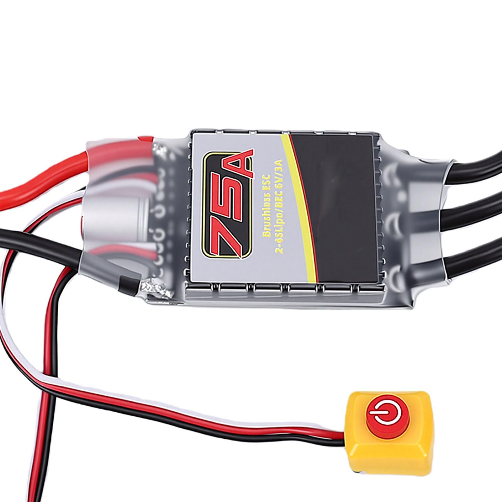 Asixxsix Bezszczotkowy silnik RC, doskonałe chłodzenie, elektryczny