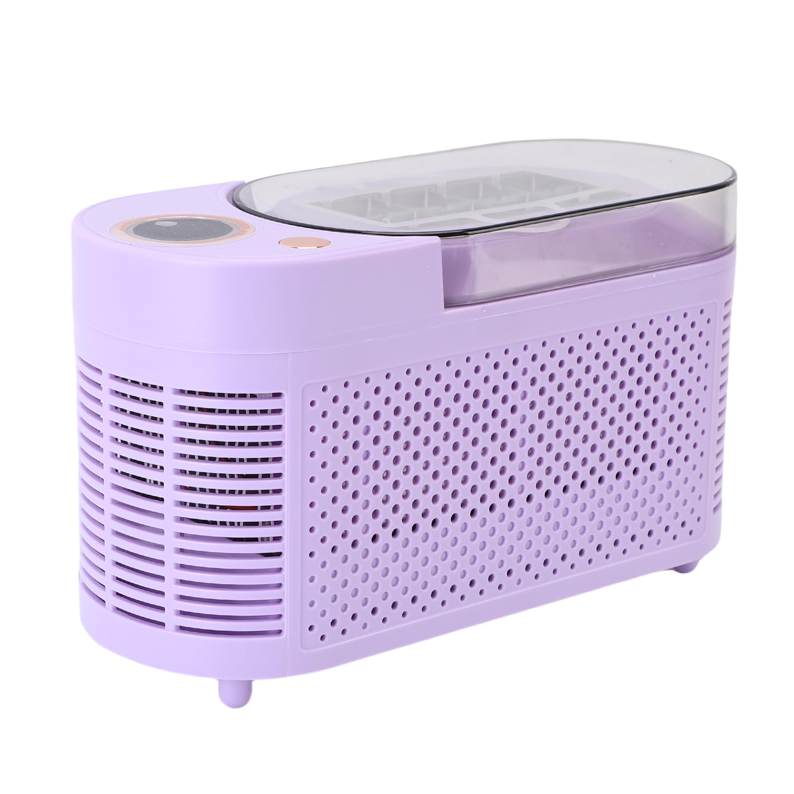banapoy Máquina para Hacer Hielo en Encimera, 8 Cubos 10-15 Minutos Compacta Rápido para el Hogar, Camping, Oficina, Bar, Fiesta, Coche, Cócteles, Bebidas, Batidos café, Silenciosa (Enchufe de la UE)