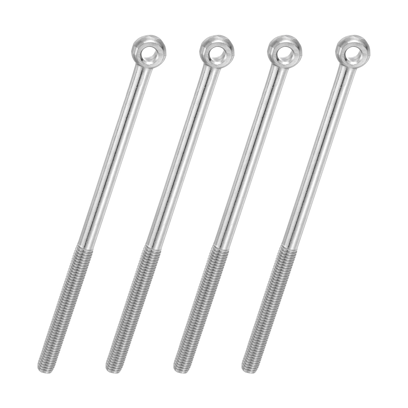 PATIKIL 4 Pcs M8x150mm Shoulder Swing Lifting Eye Bolt