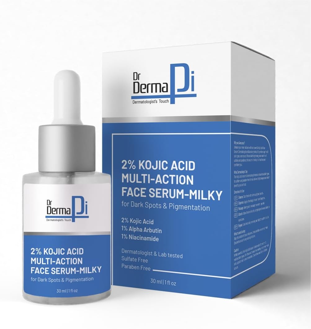 2% Kojic Acid Face Serum I With 1% Alpha Arbutin & Niacinamide I For Dark Spots & Pigmentation I Anti-Pigmentation Face Serum For All Skin types - 30ml