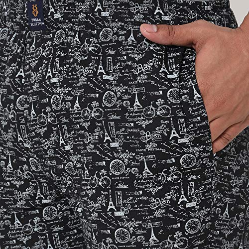 Image of Urban Scottish 100% Comfortable Men's Lounge Pants, Leisure-Wear withn Elastic Waist-Band & Regular Fit, Machine Washable Stayt Home Clothing, Expert Craftsmanship Featuring Plush to The Touch Feel