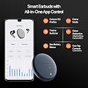 Fire-Boltt Aero TWS Earbuds Custom EQ, Wireless Bluetooth 5.4, Music & App Support, 50H Playtime, Fast Charging Case, 50ms Low Latency for Gaming, Touch Controls, IPX4 Waterproof, Clear Calls - Blue gallery image