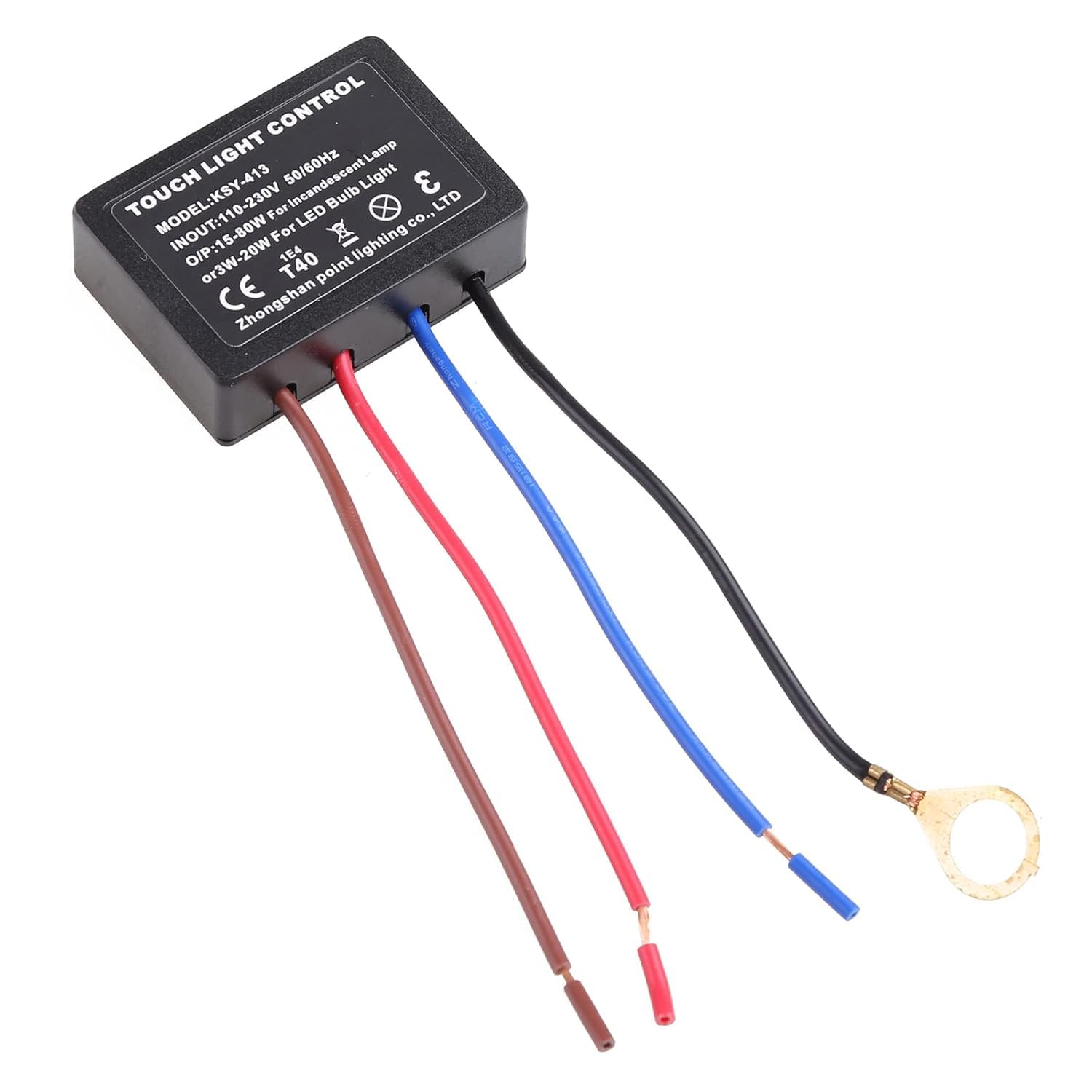 Led 3 Way for Touch Lamp ON/Off Switch Control Module for Touchs Dimmer Switch Repair Kit with 3 Levels Dimming Function Easy to in Touchs Lamp Switch Adapter On Off Replacement