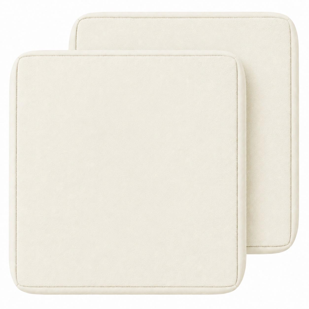 GZGLZDQ Outdoor Cushion Covers 1/2/4 Waterproof, Rattan Cushions Replacement Set with Zipper, Polyester, Durable Garden Furniture Covers for Patios(Cream White,63 X 68 X 12 CM(1pc))