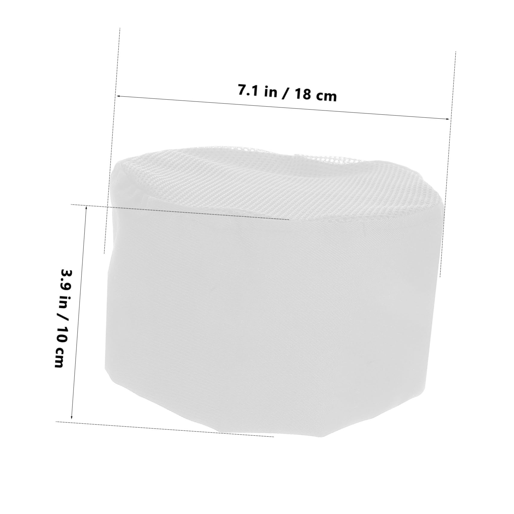 STOBAZA Chef Hats for Women: Unisex Chef Hat with Adjustable Fit - Mesh Design Cooking Cap for Enhanced Comfort in High-Temperature Kitchens White