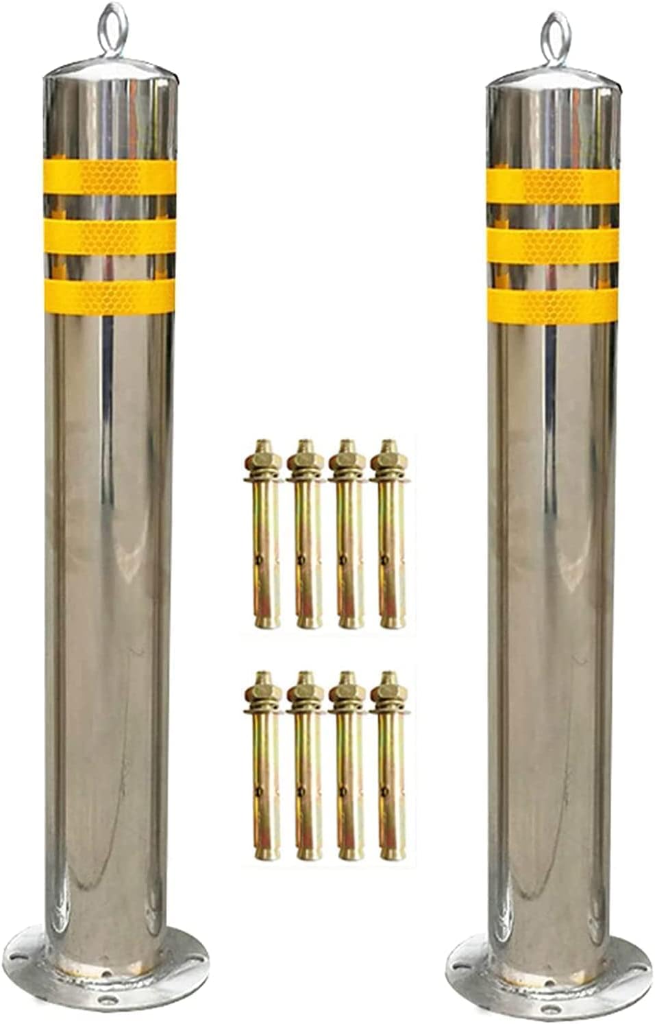 Parking Post, Traffic Cone. Safety Cone for 2 Pack Bollards for