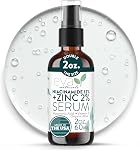 Eva Naturals Niacinamide Serum for Face with Zinc PCA & Botanical Hyaluronic Acid – Pore Minimizer, Dark Spot & Redness Relief, Skin Tone & Texture Support – Lightweight Cream Alternative (2 oz)