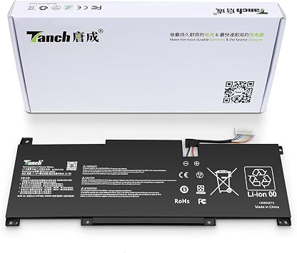 Tanch Genuine Laptop Battery BTY-M491 3ICP6/71/74 Replacement for MSI Modern 15 A11M MS-1552 15M A11SDK A11UEKV 14 C12M 15 A5M-570JP 15 B7M 15 A11SBL 11.4V 4600mAh/52.4Wh