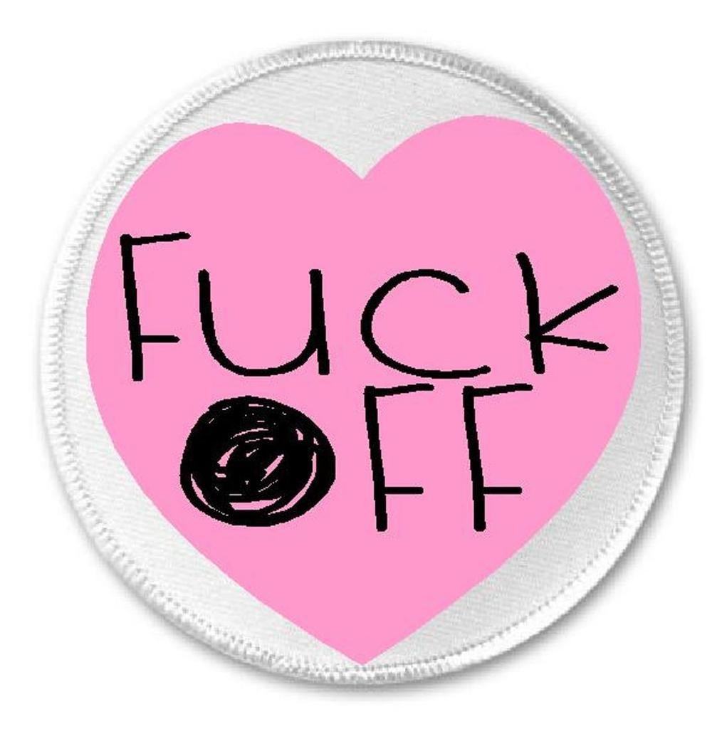 Fuck Off Pink Heart - 3