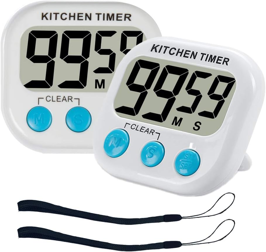 timer da cucina con orologi