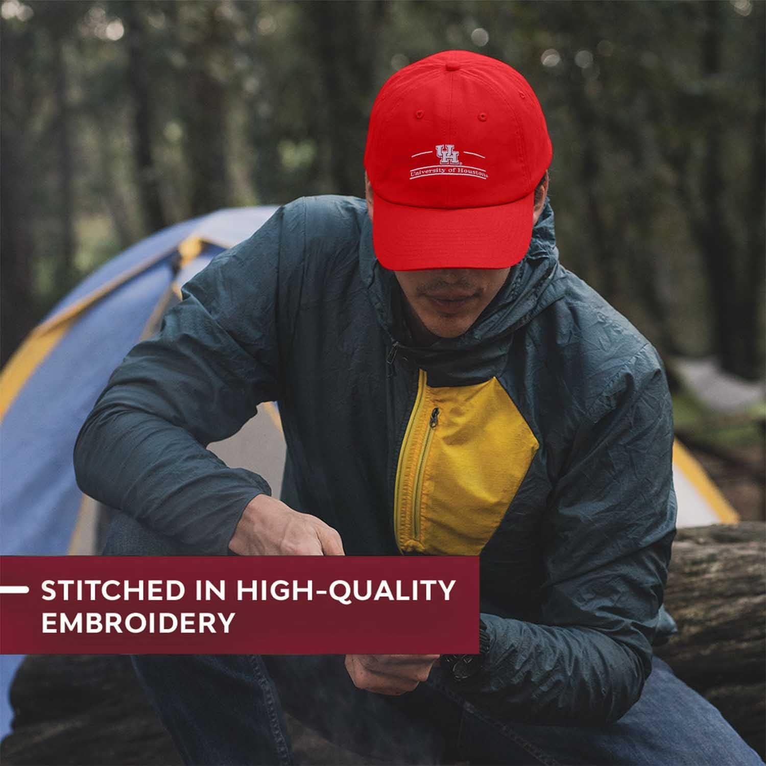 The Game NCAA Adult Bar Hat - Garment Washed Twill - Embroidered Design - Elevate Your Style and Show Your Team Spirit - Image 4