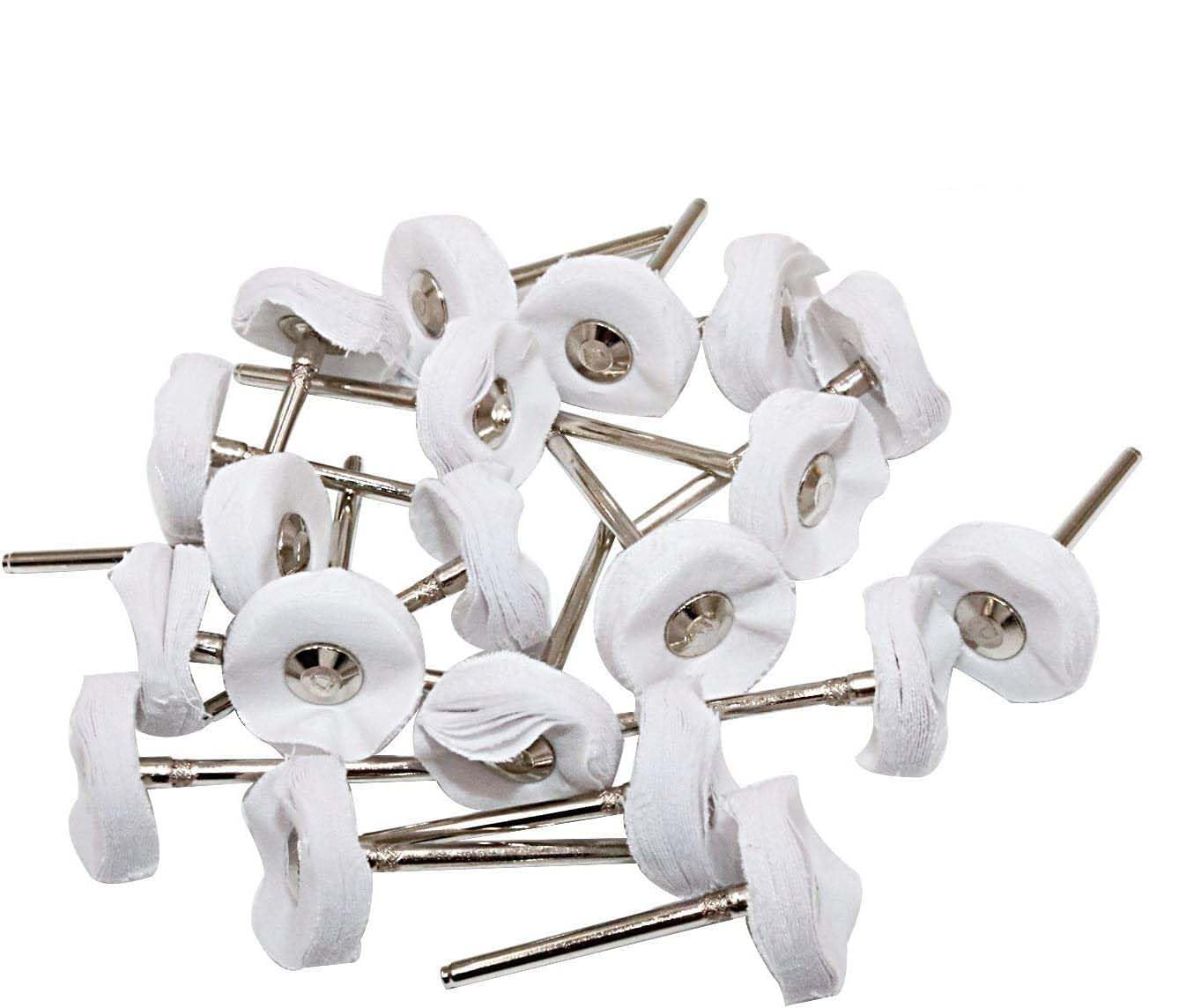 SWISSO Polishing Buffing Wheel Buffs Set Fits Rotary Tools 2.3mm Shank 20 Pieces-image-33