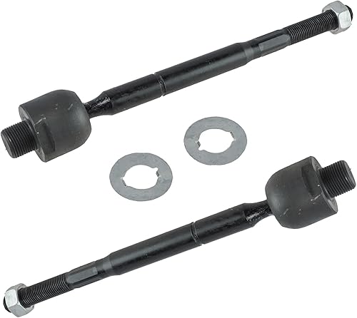 Miniatura 988 de TRQ Juego de varillas de acoplamiento delanteras interiores y exteriores, 4 piezas, compatibles con Chevrolet Cruze 2016-2019 de 16-19 voltios