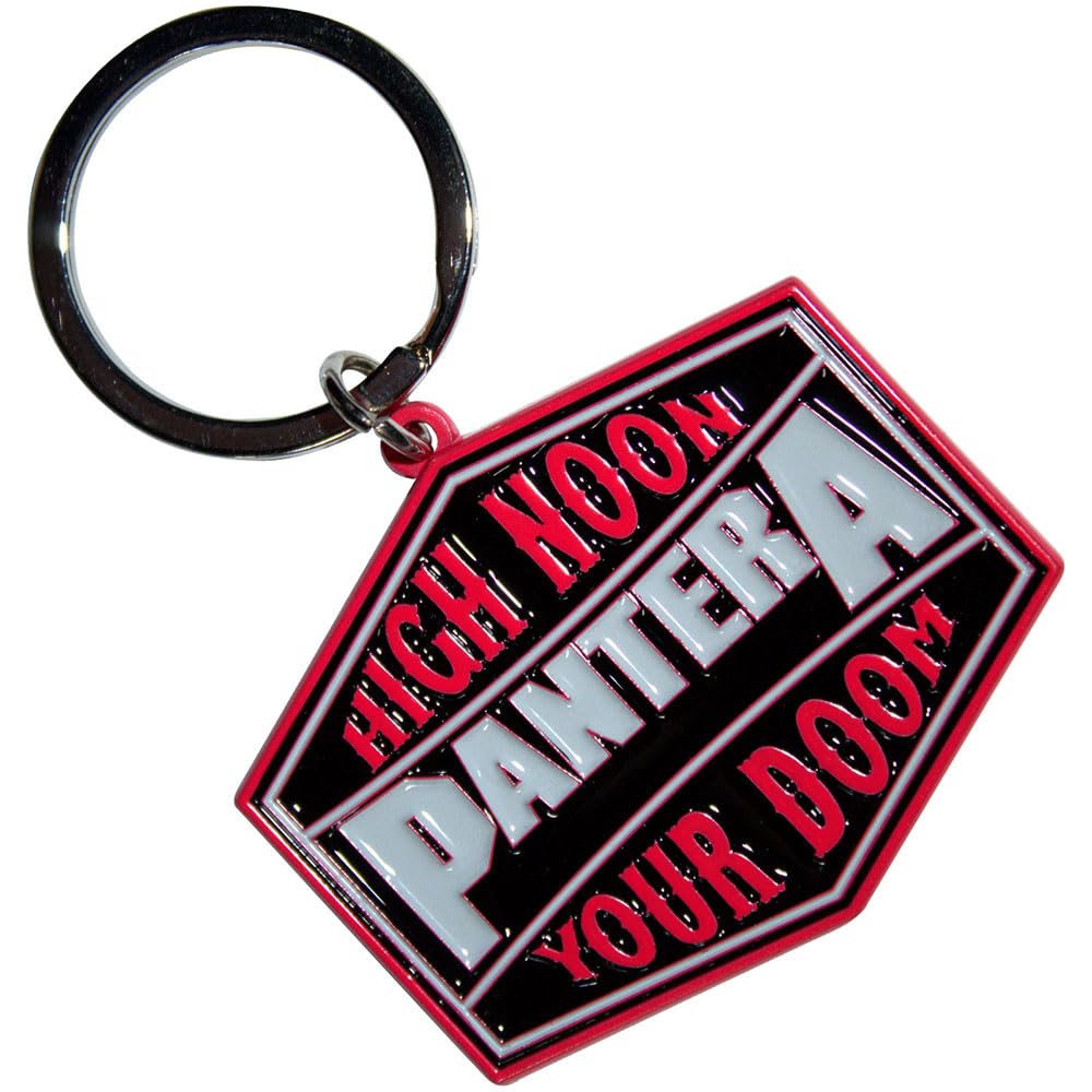 Rock Off officially licensed products Pantera High Noon Keyring Keychain One Size