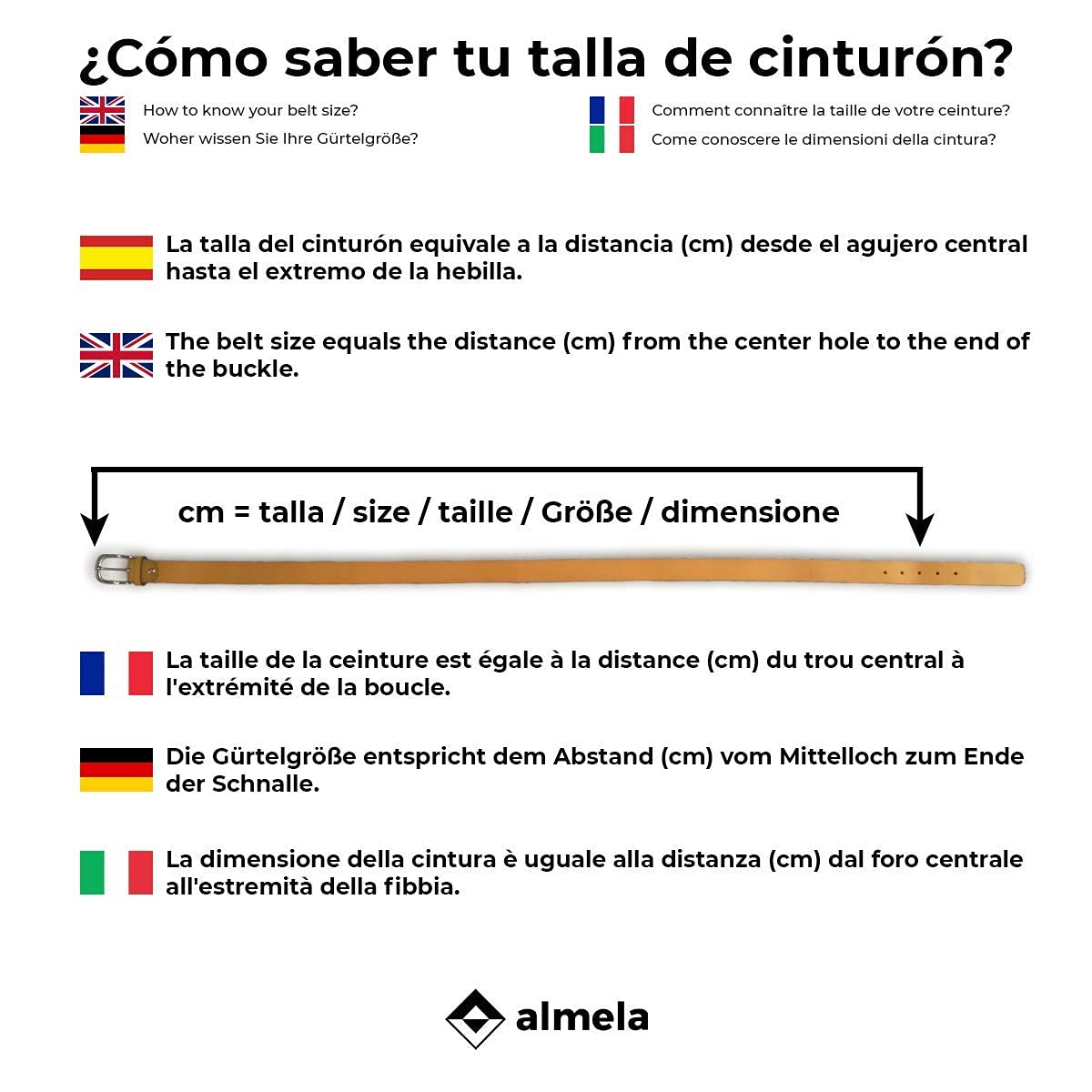 Cinturón niño Comunión Piel vacuna 2,5 cm Cuero 25mm Correas infantiles Child belt