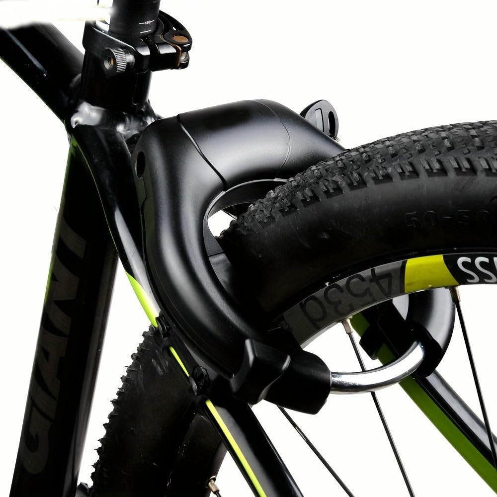ZBDZSW Lucchetto per Bici Resistente antifurto a Forma di U con Design a Chela di Granchio, Telaio in Acciaio Inossidabile con Finitura Verniciata per Bici da Montagna e da Strada