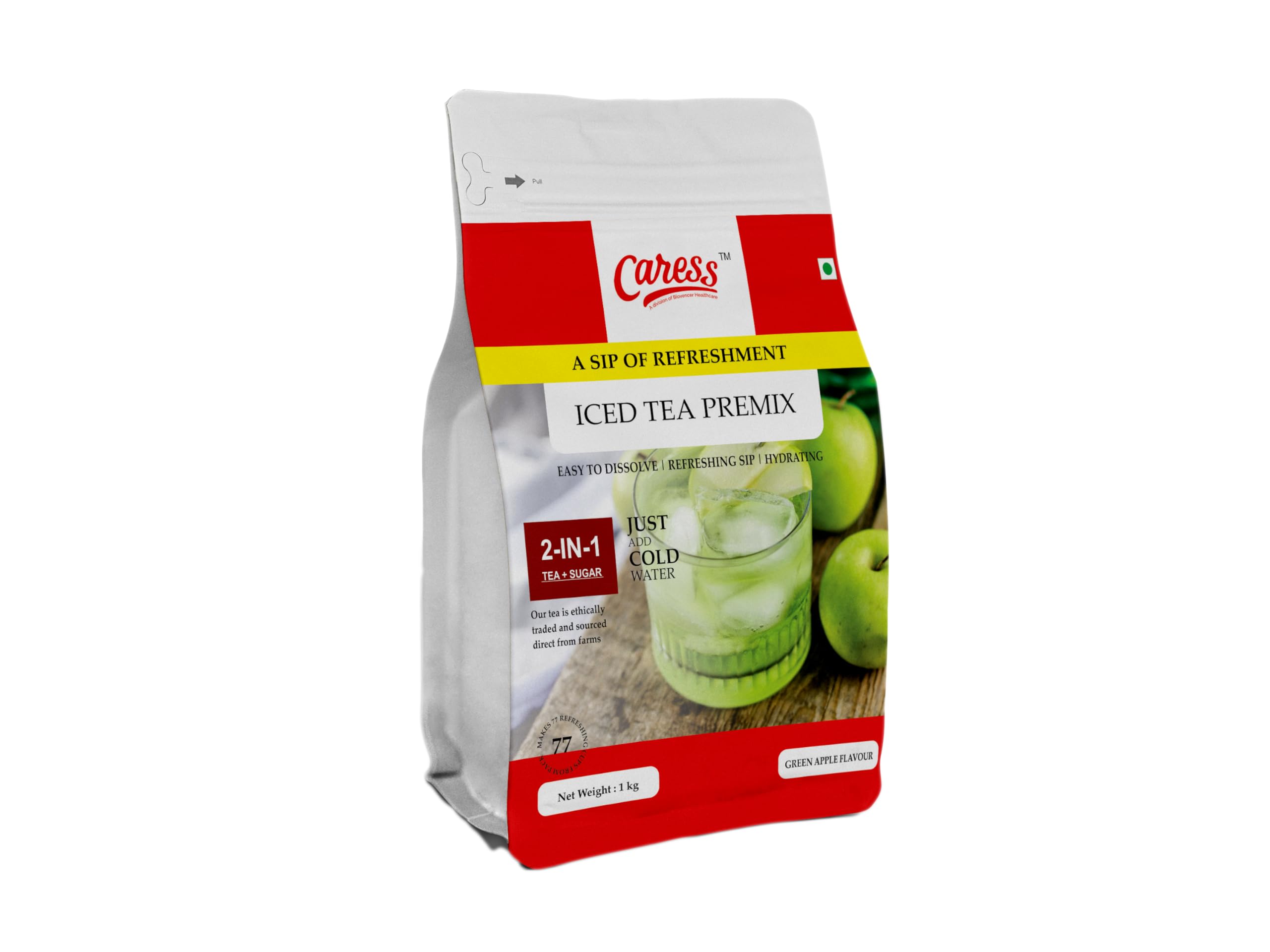 Caress Instant Green Apple Iced Tea Premix | Powder form | Healthy & Refreshing | Pack of 1kg | Summer Drink | Ideal for Vending Machines & Home Use | (B0CS3NVL9C) Amazon Price History, Amazon Price Tracker