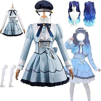 にじさんじ 天宮こころ ウィッグ➕コスプレ衣装 Msize セット Amazon.co.jp: LUCKYCOS 天宮こころ コスプレ衣装 あまみやこころ