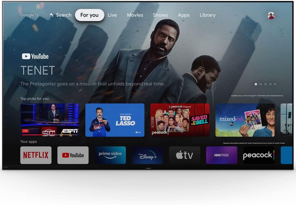 Sony XR55A95K 55" BRAVIA XR A95K 4K HDR OLED TV with Smart Google TV (2022 Model) Bundle with Premium 4 YR CPS Enhanced Protection Pack