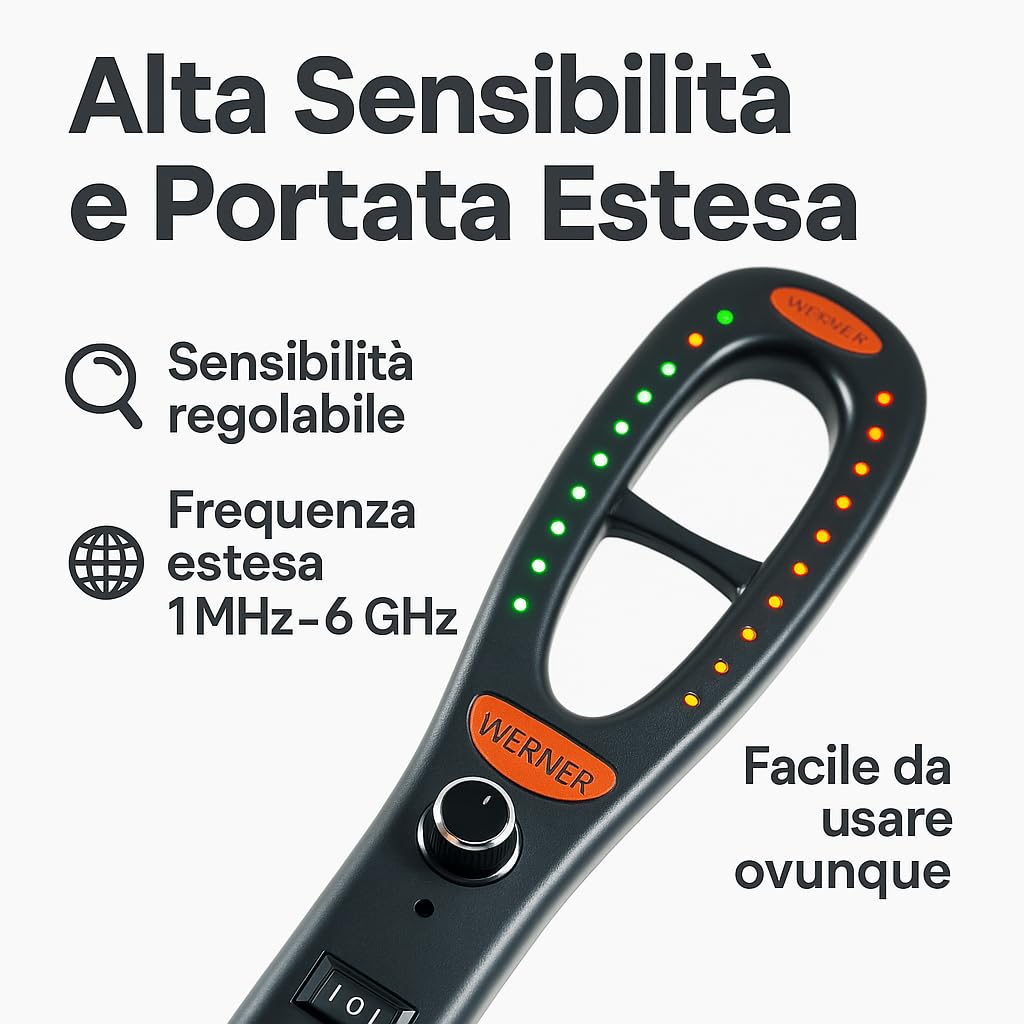 Rilevatori di MICROSPIE e Telecamere kit COMPOSTO DA 2 DISPOSITIVI. Rilevatore di GPS e localizzatori nascosti, SEGNALI WIFI E GSM in oggetti o in prese elettriche nascoste o in AUTO (KIT 1)