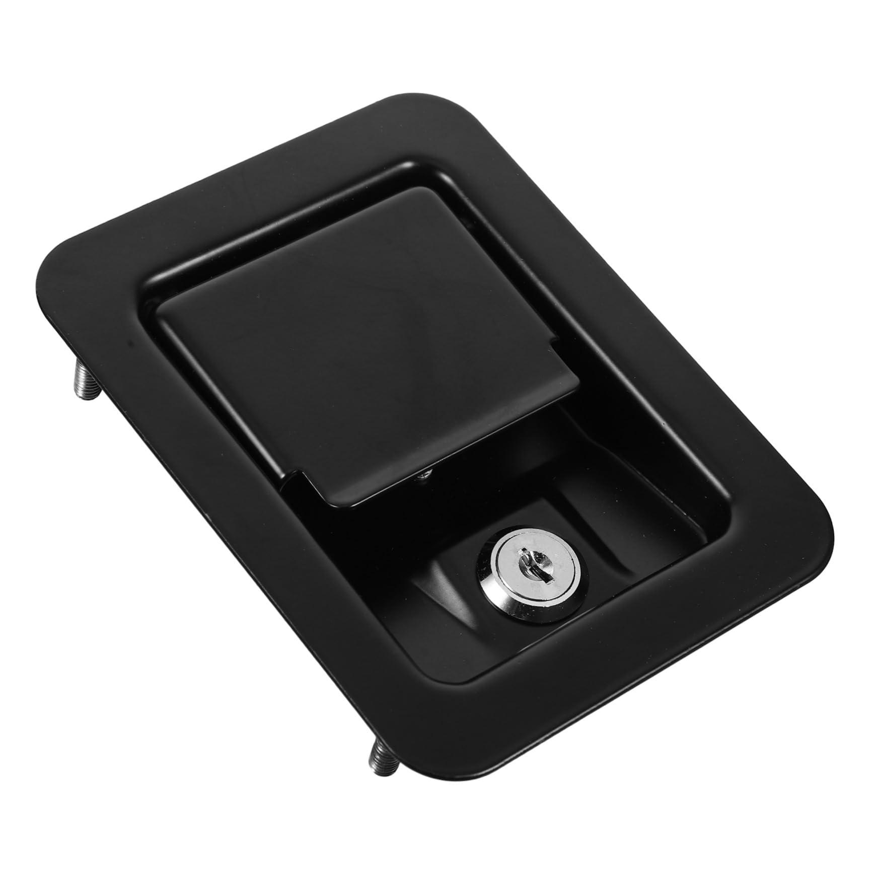 Serrure électrique Gatuida installation facile en acier noir pour armoire électrique intérieure