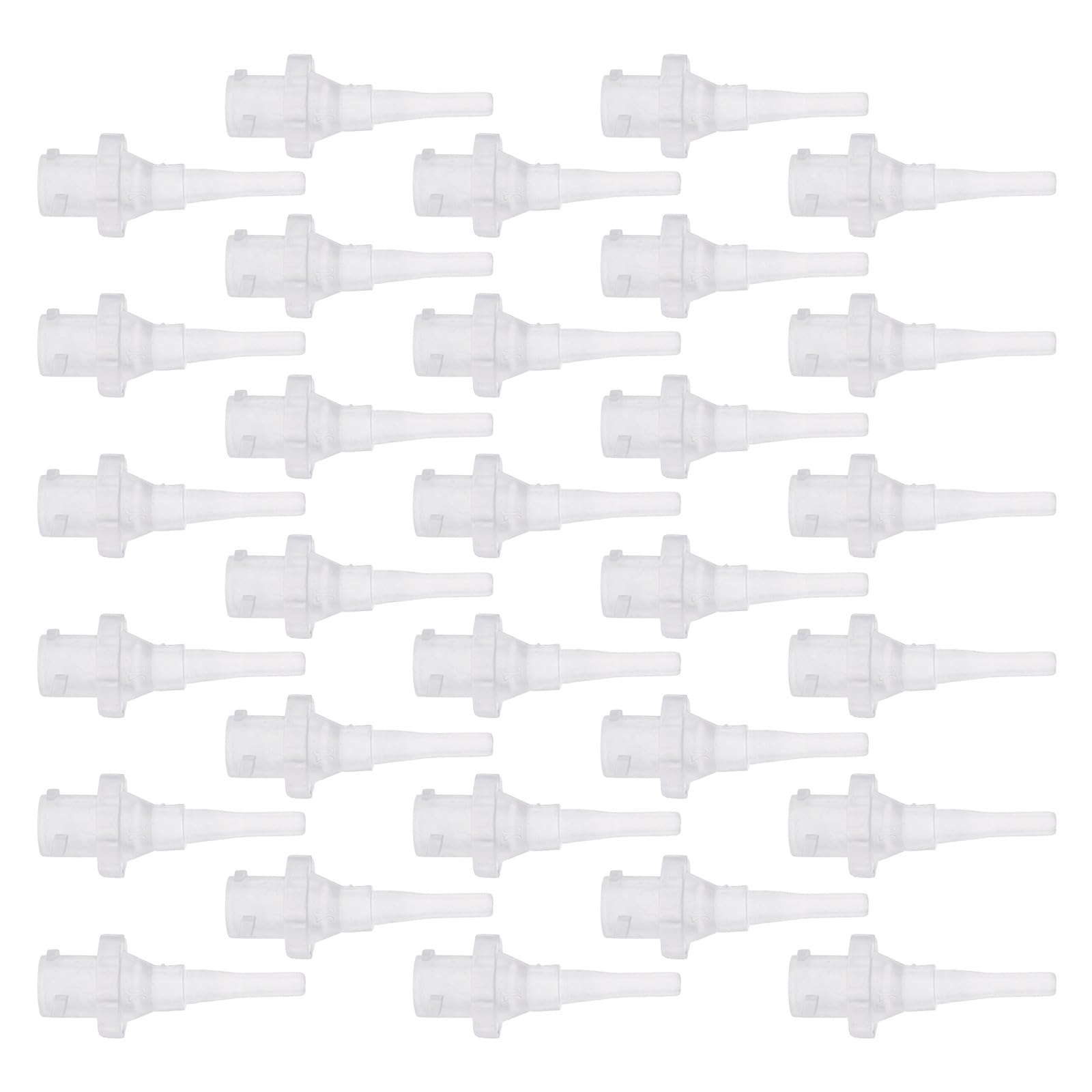 SECFOU 30pcs Ear Cleaner Nozzles Pp Replacement Tips for Earwax Irrigator Supplies Conical Design Earwax Removal Tools for