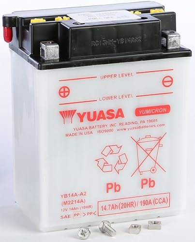 Yuasa BaterĂas YUAM2214A PLT-250 BaterĂa Yb14a-A2 Yuasa BaterĂas YUAM2214A PLT-250 BaterĂa Yb14a-A2