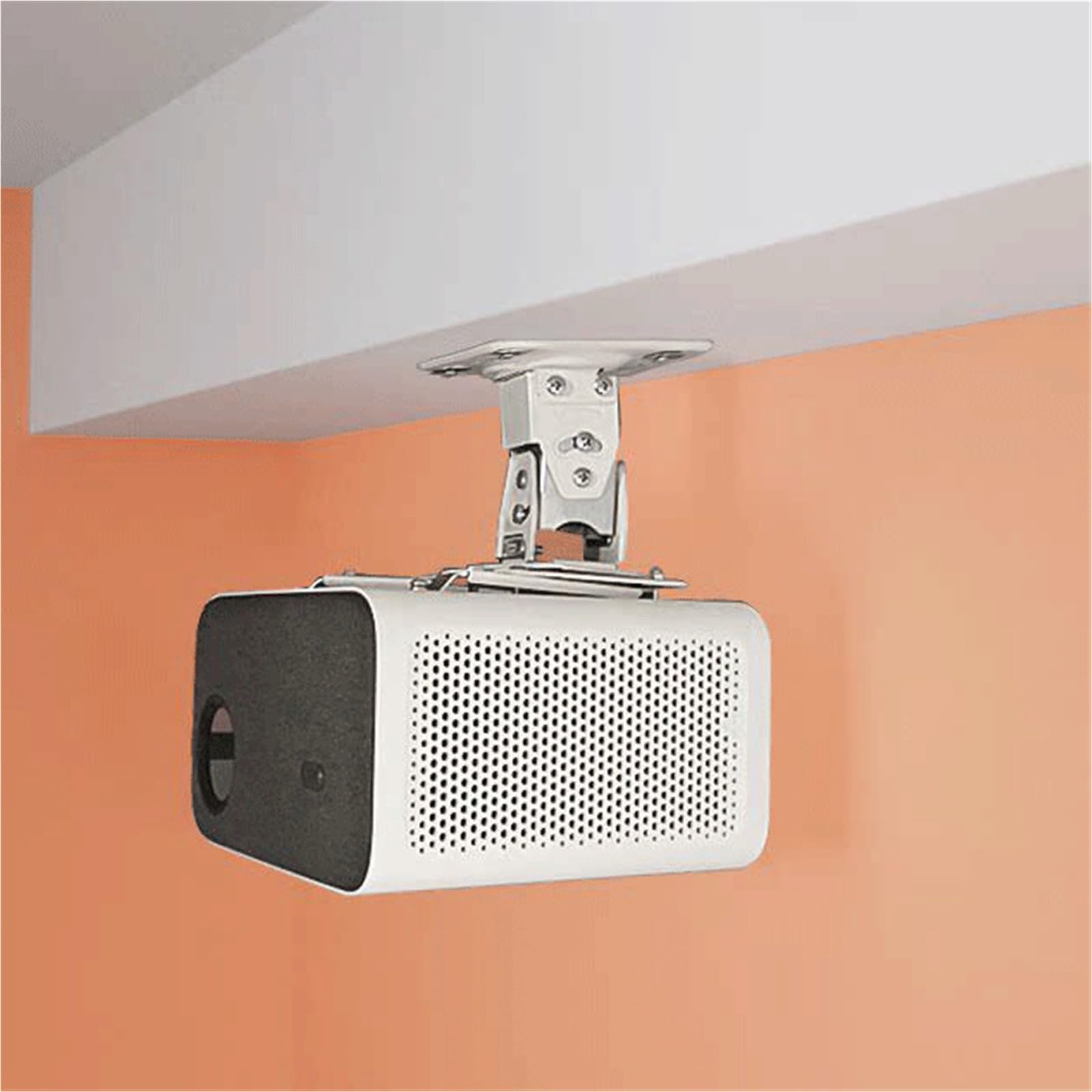 Soporte Universal for proyector: admite Montaje en Techo, Pared y Soportes telescópicos Fácil instalación