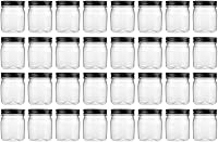 Vista 23 de Novelinks - Recipientes de plástico transparente (8 onzas), Negro