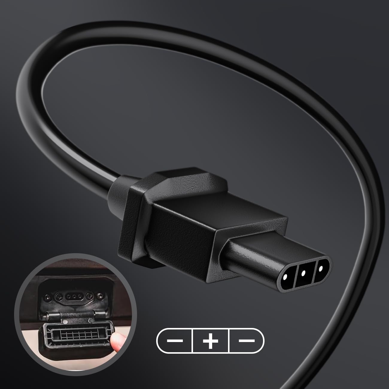 53,5V 2A Chargeur pour NIU KQi3, 46,8V Chargeur de Batterie pour NIU KQi3 Pro / KQi3 Max / KQi2 / KQi2 Pro Scooter Électrique Accessoire